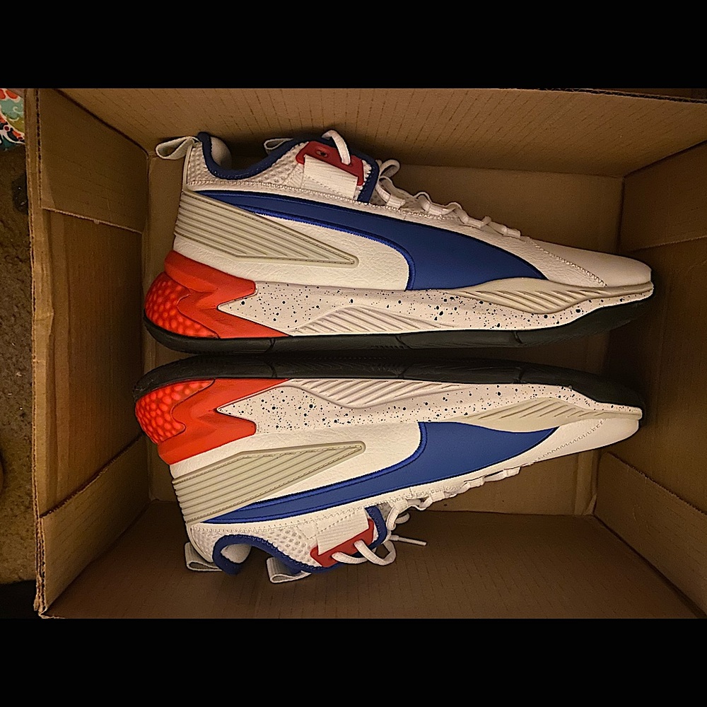 Red & Blue Puma Sneakers